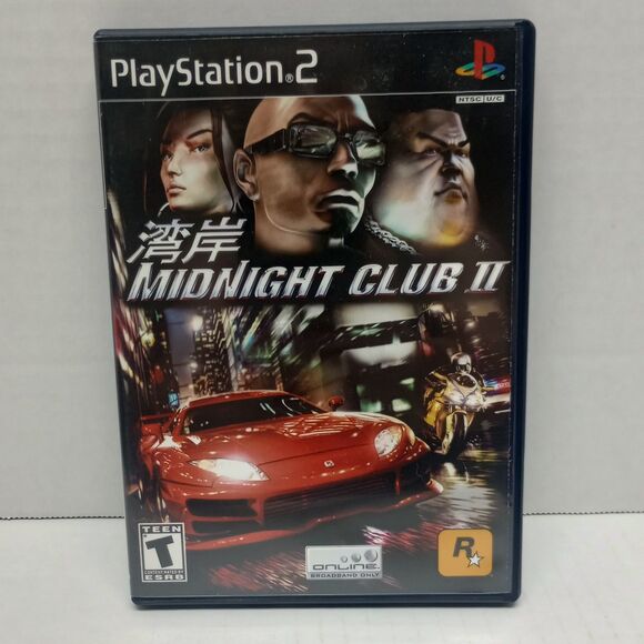 PS2 Midnight Club II Sony PlayStation 2 Game Complete w/Disc, Manual & Case - Picture 1 of 3